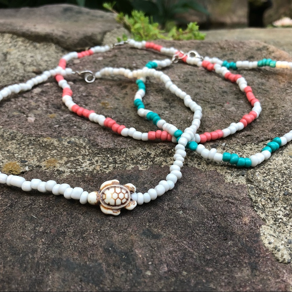 beaded choker set